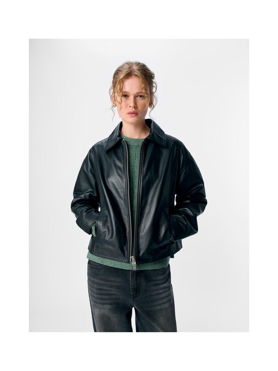 Object - ObjMira ādas jaka - BLACK | Stockmann - photo 2