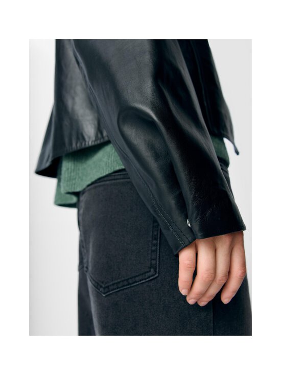 Object - ObjMira ādas jaka - BLACK | Stockmann - photo 5