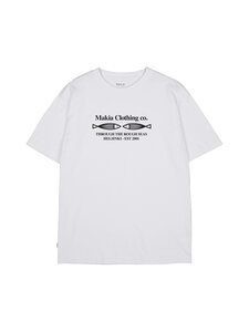 Makia - Fiskari t-paita - 001 WHITE | Stockmann
