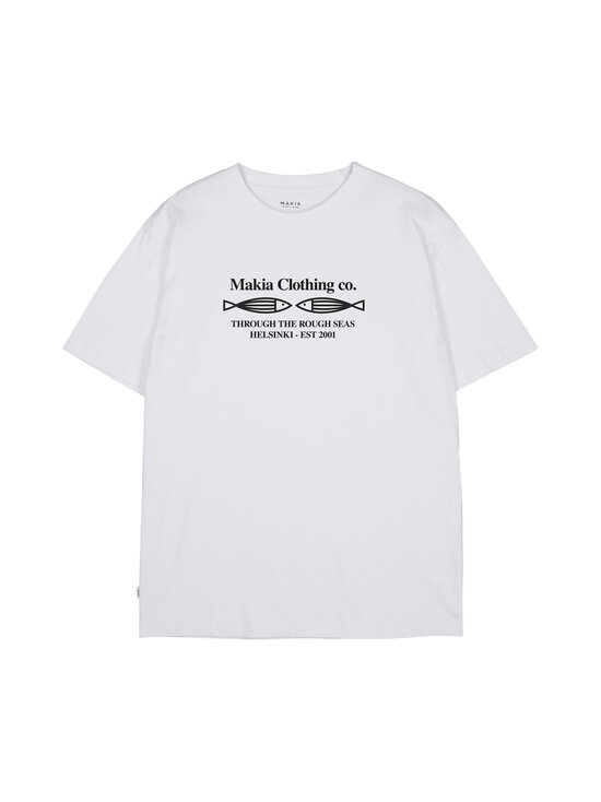 Makia - Fiskari t-paita - 001 WHITE | Stockmann - photo 1