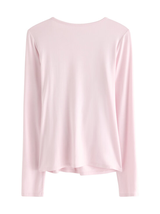 Lindex - Fake Wrap -trikoopaita - 6666 LIGHT PINK | Stockmann - photo 2