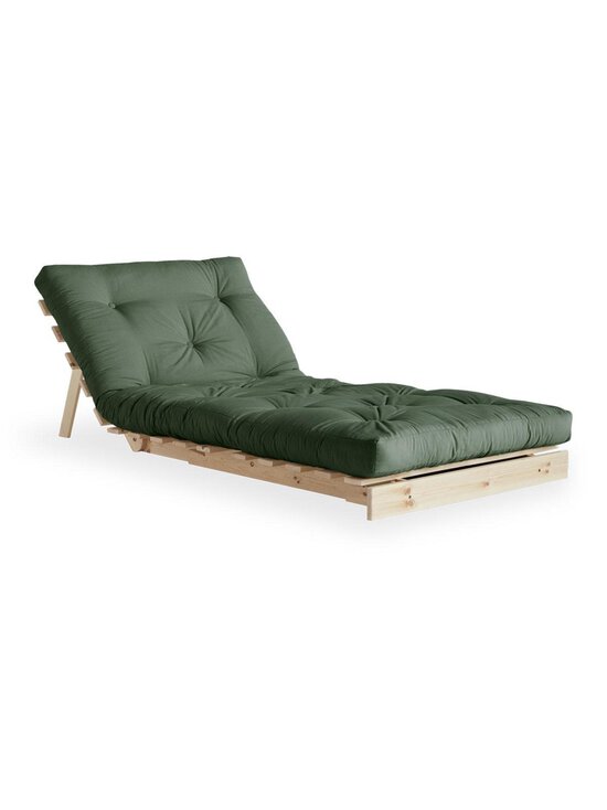 Karup - Roots-futonnojatuoli olive green/mänty - BEIGE | Stockmann - photo 2