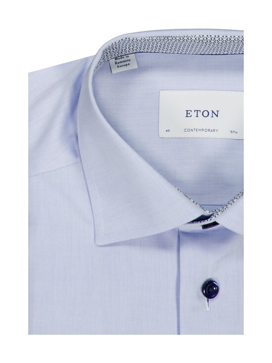 Eton - Contemporary Fit Geometric -kauluspaita - 21 LIGHT BLUE | Stockmann - photo 2