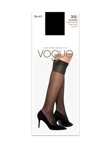Vogue - Pleasure 20 den -polvisukat 2-pack - BLACK Vogue - Pleasure 20 den -polvisukat 2-pack - BLACK | Stockmann