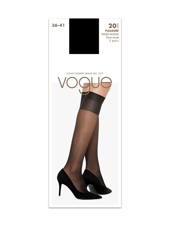 Vogue - Pleasure 20 Den -polvisukat 2-pack - Naiset