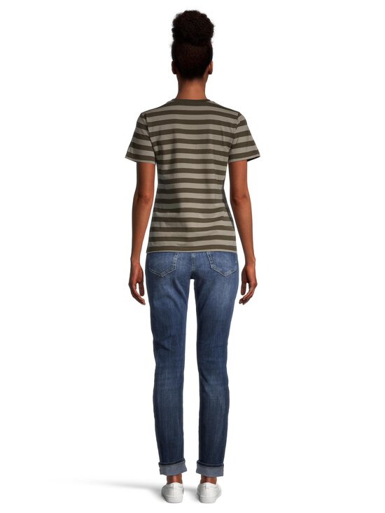 NOOM - Callie T-paita - DK.KHAKI GREEN/LT.GREEN STRIPE - photo 3 NOOM - Callie T-paita - DK.KHAKI GREEN/LT.GREEN STRIPE | Stockmann - photo 3