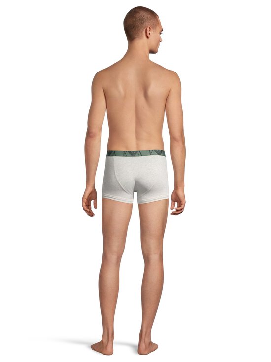 Emporio Armani - Bokserialushousut 3-pack - M7231 GREEN/BLK/LG MEL GRE | Stockmann - photo 6