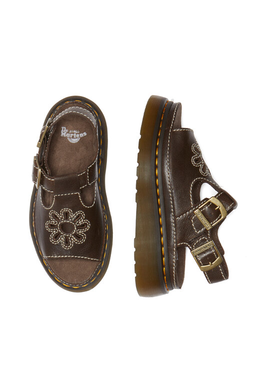 Dr. Martens - Dunnet Flower Rogue -sandaalit - KELP BROWN | Stockmann - photo 2