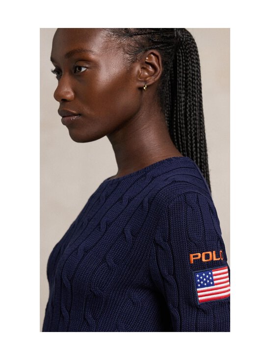 Polo Ralph Lauren - Flag Julianna -puuvillaneule - HUNTER NAVY - photo 8 Polo Ralph Lauren - Flag Julianna -puuvillaneule - HUNTER NAVY | Stockmann - photo 8