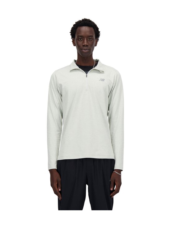 New Balance - Space Dye 1/4 Zip -paita - AG ATHLETIC GREY | Stockmann - photo 1