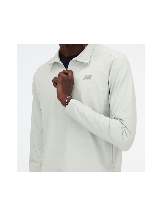 New Balance - Space Dye 1/4 Zip -paita - AG ATHLETIC GREY | Stockmann - photo 4