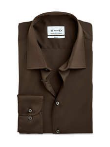 SAND Copenhagen - Triiksärk State N Modern fit - 290 DARK BROWN | Stockmann