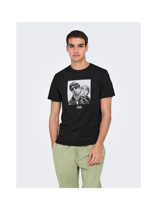 Only & Sons - OnsOasis Relaxed t-krekls - BLACKPATTERN | Stockmann - photo 3