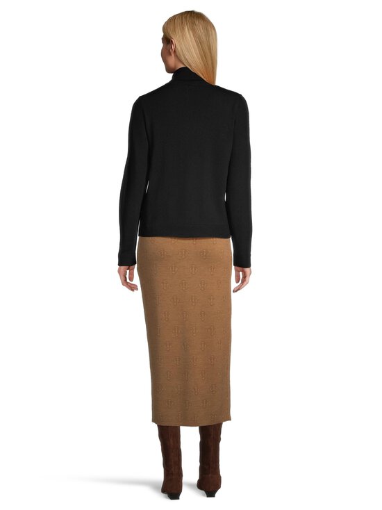 ESSENTIALS by Stockmann - Audrey-merinoneulepusero - BLACK 99070 | Stockmann - photo 3