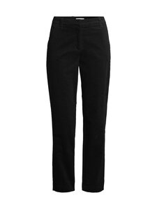 NOOM - Oceana Slim Twill -samettihousut - BLACK | Stockmann