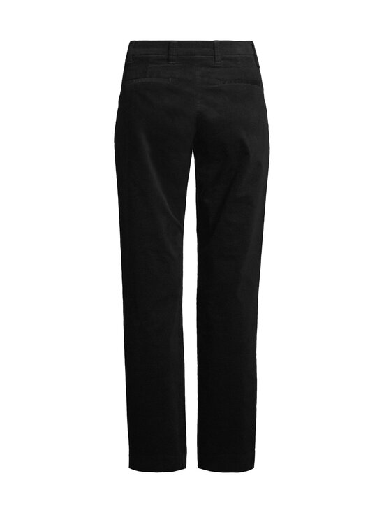 NOOM - Oceana Slim Twill -samettihousut - BLACK | Stockmann - photo 2