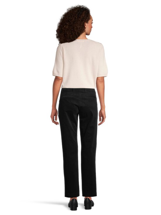 NOOM - Oceana Slim Twill -samettihousut - BLACK | Stockmann - photo 5