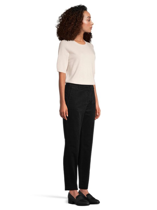 NOOM - Oceana Slim Twill -samettihousut - BLACK | Stockmann - photo 6