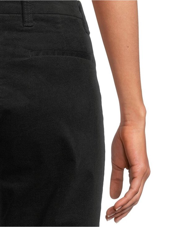 NOOM - Oceana Slim Twill -samettihousut - BLACK | Stockmann - photo 7