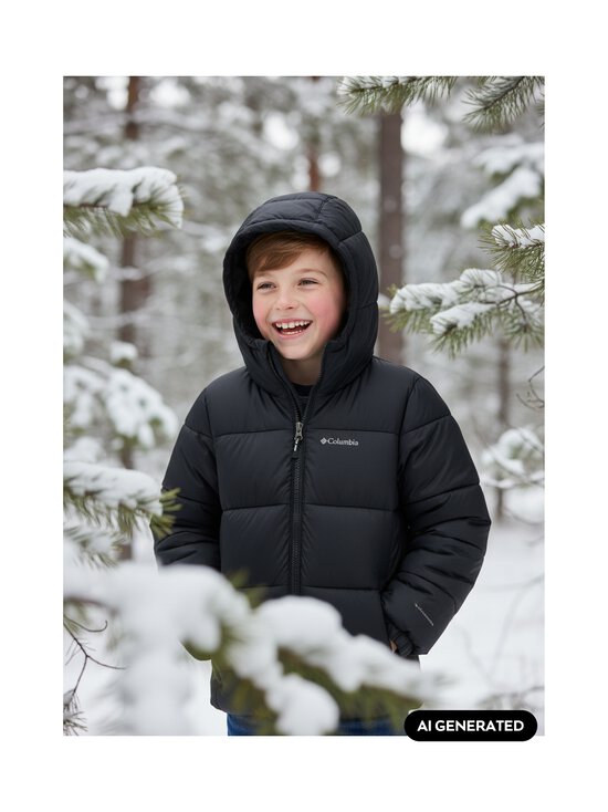 Columbia - Tepitud jope Puffect Hooded - 011 BLACK | Stockmann - photo 4