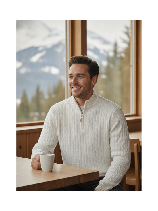 Cap Horn - Palmikmustriga kudum Elis Halfzip - WHITE 001C | Stockmann - photo 5