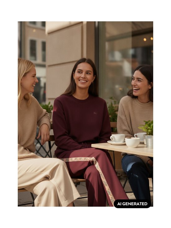 Burberry - Jodie Jersey -housut - C5335 VINEYARD RED | Stockmann - photo 4