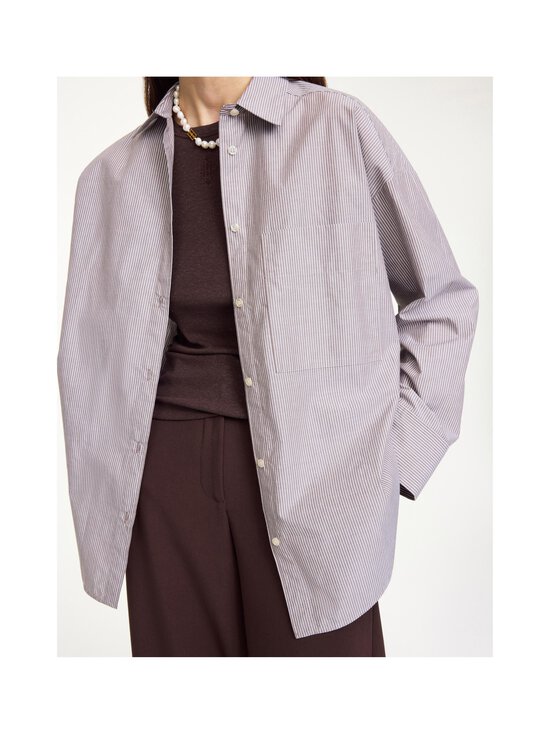 By Malene Birger - Derris Top -paita - QL2 THIN BROWN STRI | Stockmann - photo 5