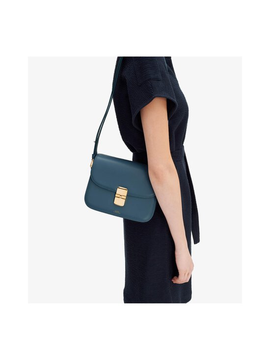 A.P.C - Grace Small ādas soma - IBB SHIP BLUE - photo 4 A.P.C - Grace Small ādas soma - IBB SHIP BLUE | Stockmann - photo 4
