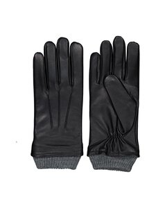 CONSTRUE - Eljas-nahkakäsineet - BLACK | Stockmann