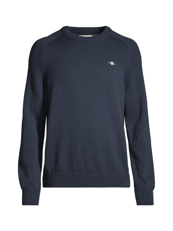 GANT - Casual Cotton C-neck -neule - 433 EVENING BLUE | Stockmann - photo 1