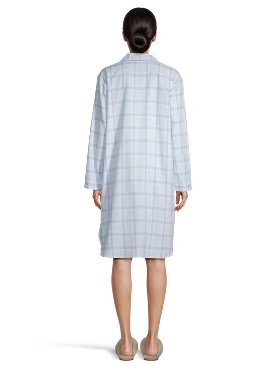 A+more - Flanellist öösärk Celma - LIGHT BLUE CHECK | Stockmann - photo 3