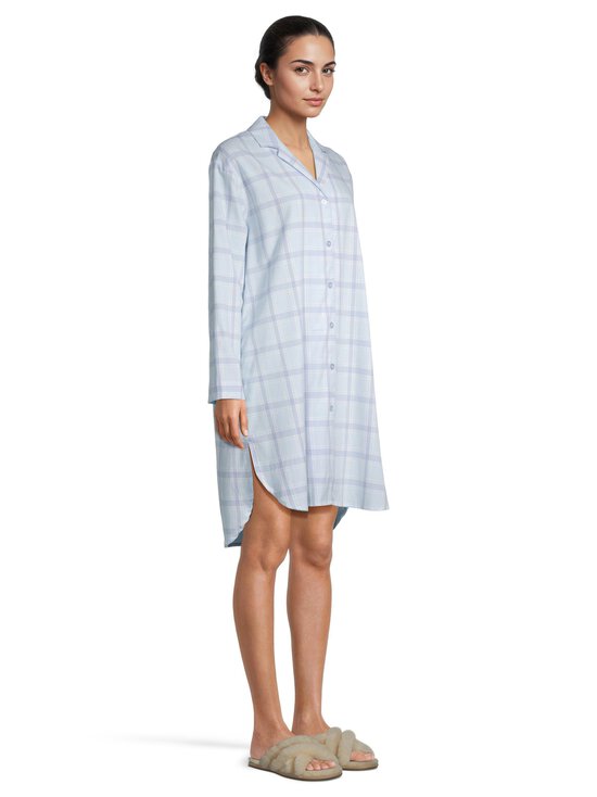 A+more - Flanellist öösärk Celma - LIGHT BLUE CHECK | Stockmann - photo 4