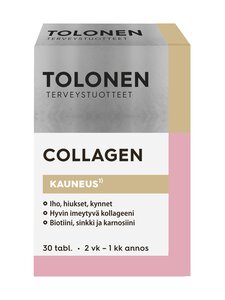 Tolonen - Toidulisand Collagen, 30 kapslit | Stockmann