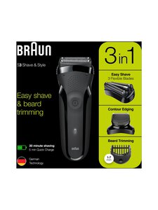 Braun - 300BT -parranajokone - BLACK Braun - 300BT -parranajokone - BLACK | Stockmann