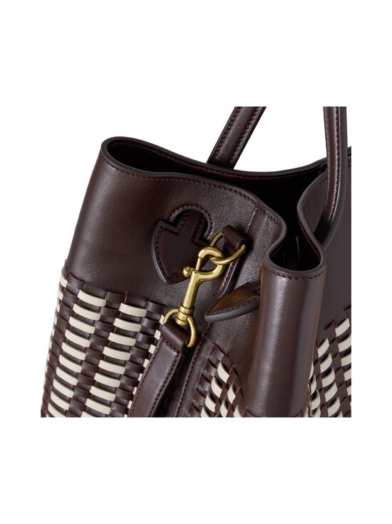 Mulberry - Woven Tote -nahkalaukku - G232 EBONY-EGGSHELL | Stockmann - photo 4