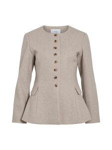 Vila - ViZikka Waist -takki - NATURAL MELANGE | Stockmann