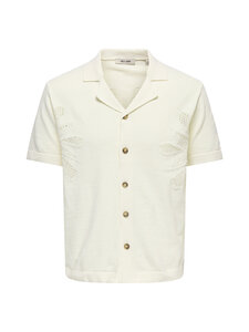 Only & Sons - Kootud särk OnsJam Life Regular - EGRET | Stockmann