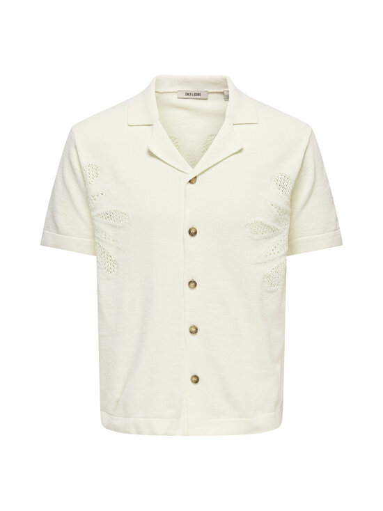Only & Sons - Kootud särk OnsJam Life Regular - EGRET | Stockmann - photo 1