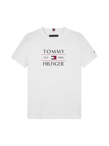 Tommy Hilfiger - Flag t-krekls - YBR WHITE Tommy Hilfiger - Flag t-krekls - YBR WHITE | Stockmann