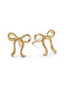 Pernille Corydon - Bow-korvakorut - GOLD PLATED | Stockmann