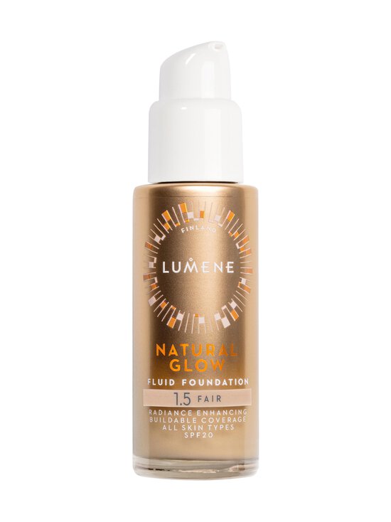 Lumene - Natural Glow Fluid Foundation SPF20 -meikkivoide - 1.5 FAIR - photo 1 Lumene - Natural Glow Fluid Foundation SPF20 -meikkivoide - 1.5 FAIR | Stockmann - photo 1