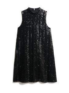 Superdry - Sequin A-line -minimekko - 6KK BLACK SEQUIN | Stockmann