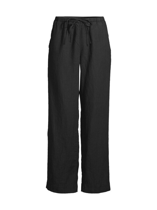 Marc O'Polo - Jogger-tyyliset pellavahousut - 990 BLACK - photo 1 Marc O'Polo - Jogger-tyyliset pellavahousut - 990 BLACK | Stockmann - photo 1