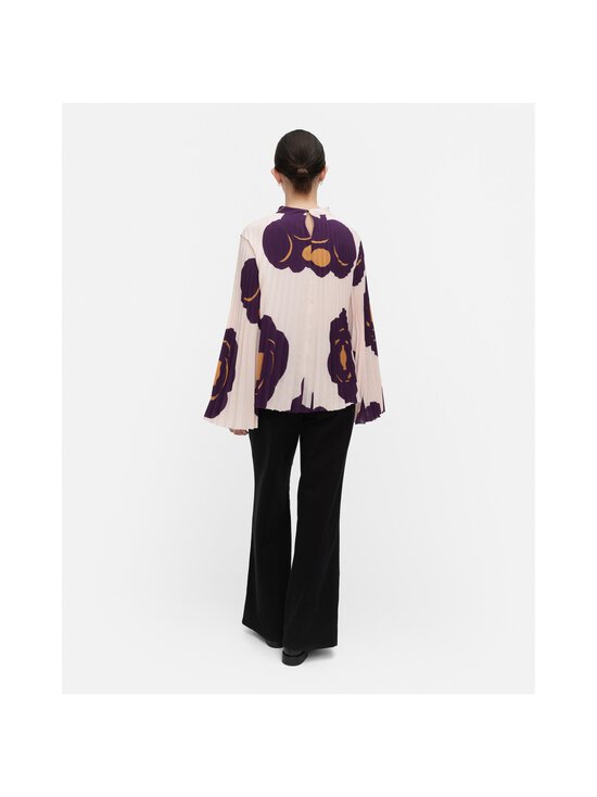 Marimekko - Duuri Tumma -pusero - 348 LIGHT PINK, DARK VIOLET, BROWN | Stockmann - photo 2