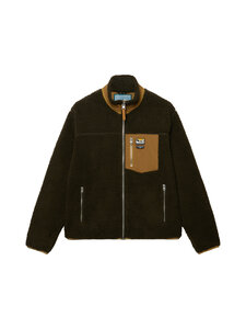 Superdry - Mountain Full Zip -fleecetakki - M8I SURPLUS GOODS OLIVE/DEEP BROWN | Stockmann