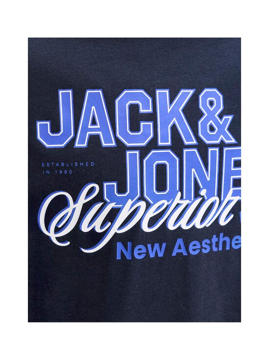 JACK & JONES junior - JjElogo O-neck t-paita - NAVY BLAZER PRINT:DAZZLING BLUE | Stockmann - photo 6