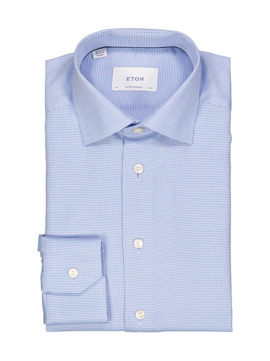 Eton - Contemporary Fit Semi Solid -kauluspaita - 22 LIGHT BLUE | Stockmann - photo 1
