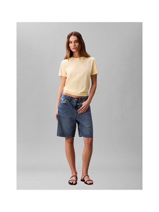 Calvin Klein Jeans - Archive Jersey Crew t-paita - 4MY FRENCH VANILLA | Stockmann - photo 2