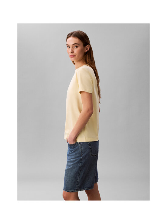 Calvin Klein Jeans - Archive Jersey Crew t-paita - 4MY FRENCH VANILLA | Stockmann - photo 4