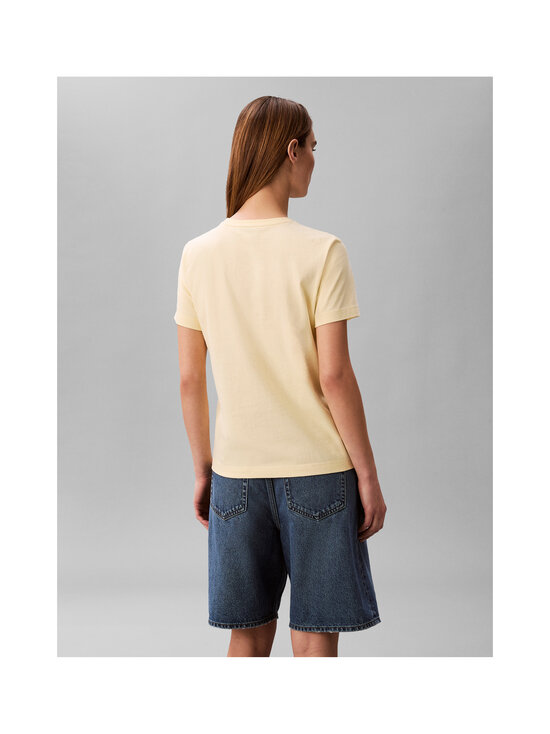 Calvin Klein Jeans - Archive Jersey Crew t-paita - 4MY FRENCH VANILLA | Stockmann - photo 5